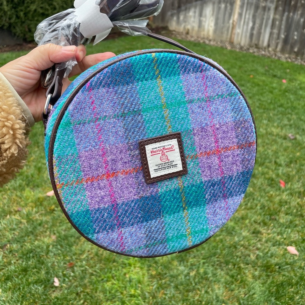 Harris tweed bag, Glen appin of Scotland,